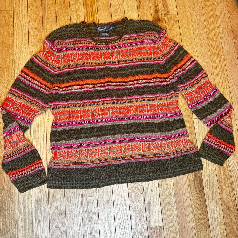Colorful Striped Sweater